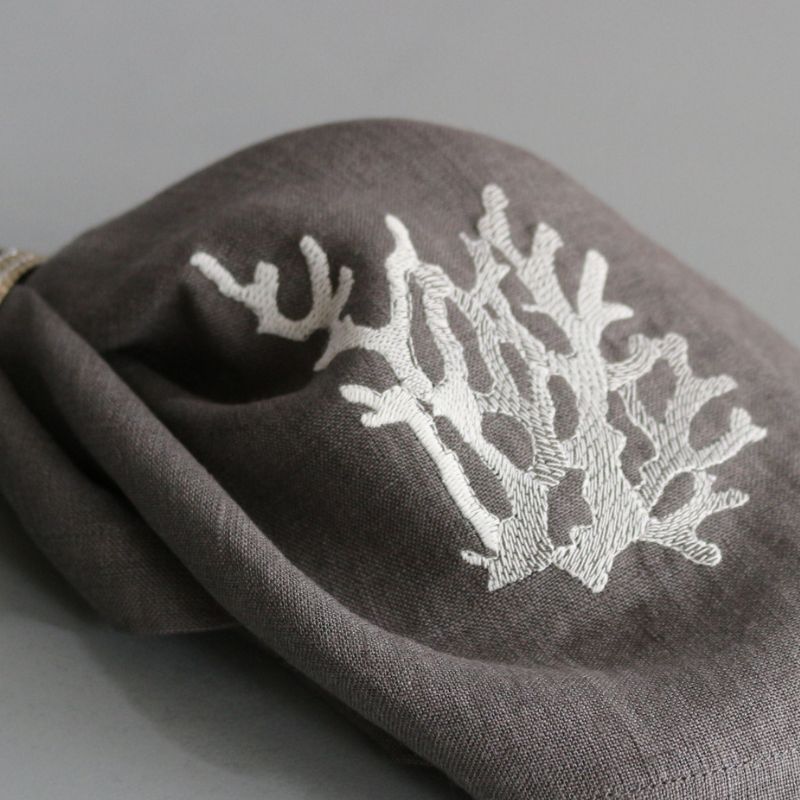 CORALナプキン　グレイ