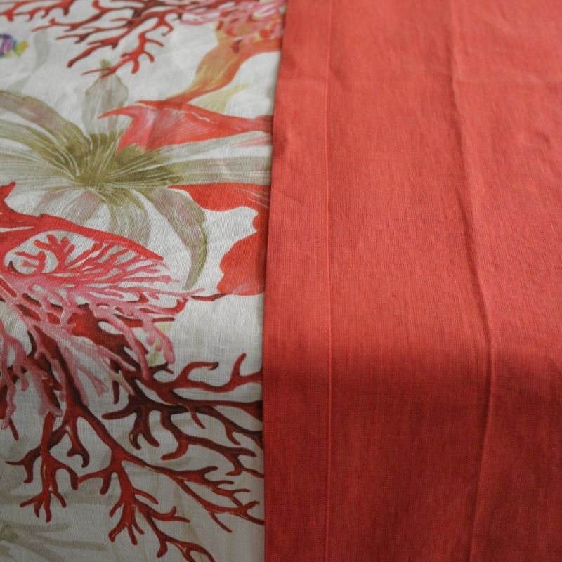 テーブルランナー ロブスターレッド45×170