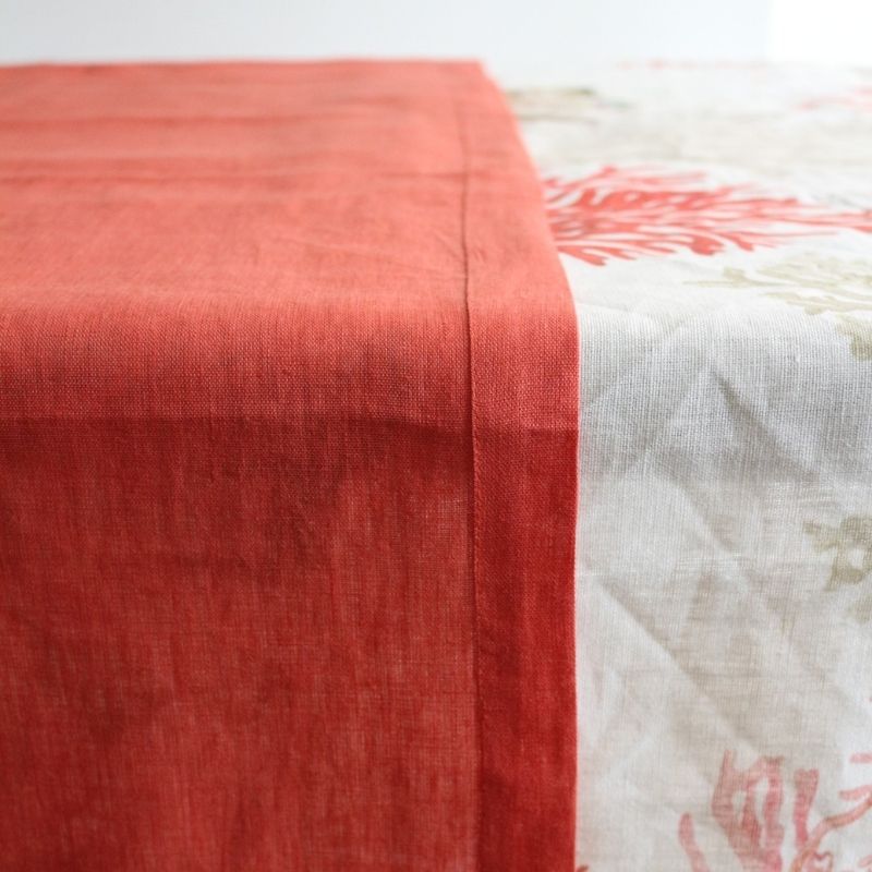テーブルランナー ロブスターレッド45×170