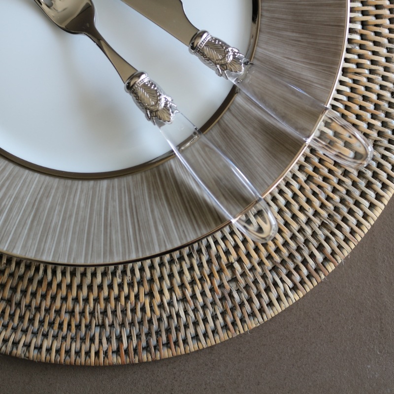 ラタンセットドゥターブル グレイッシュトーン