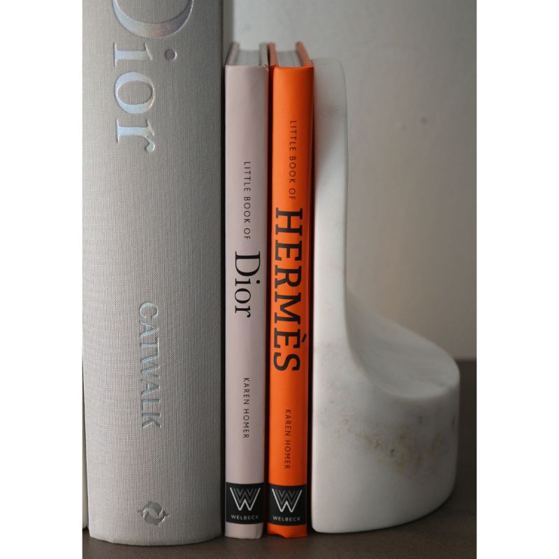 ブックエンドホワイトマーブルエドモンド