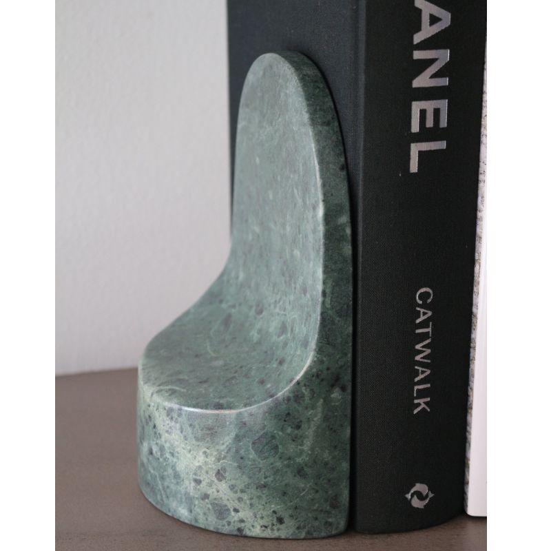 ブックエンドグリーンマーブルエドモンド