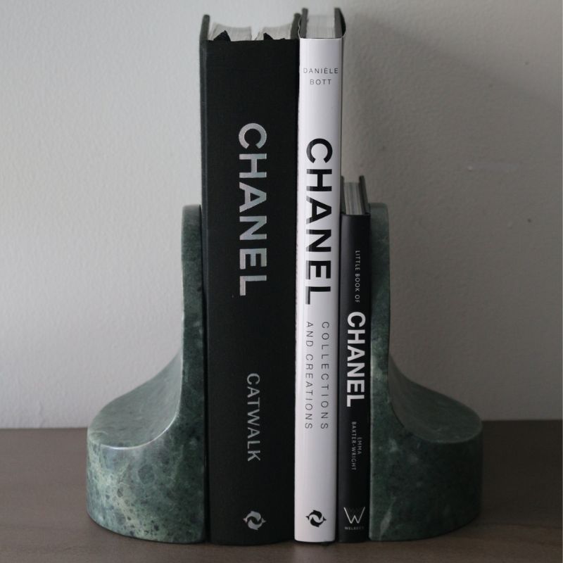 ブックエンドグリーンマーブルエドモンド