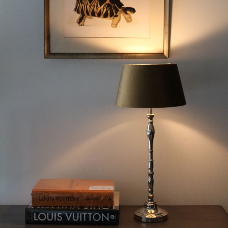 ランプシェード ABJラウンドベロア　ゴールド