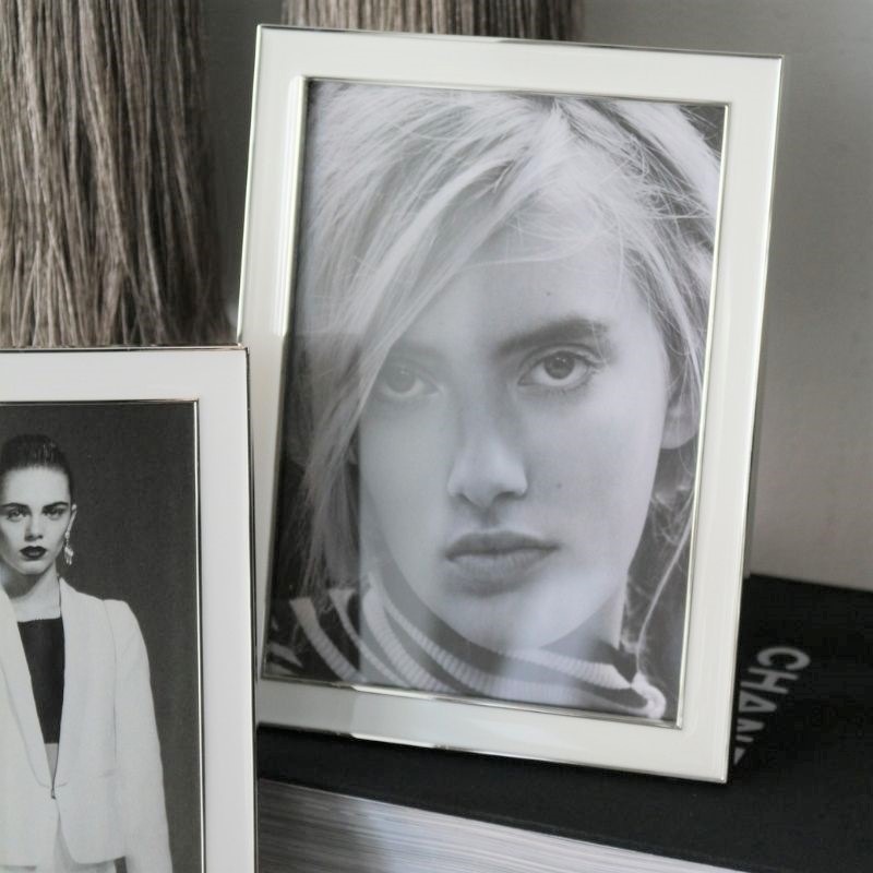 フレームエマイユ/ホワイト【13*18】