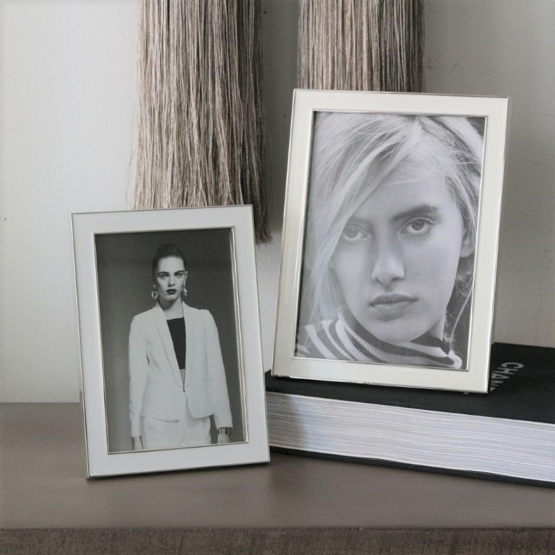 フレームエマイユ/ホワイト【13*18】