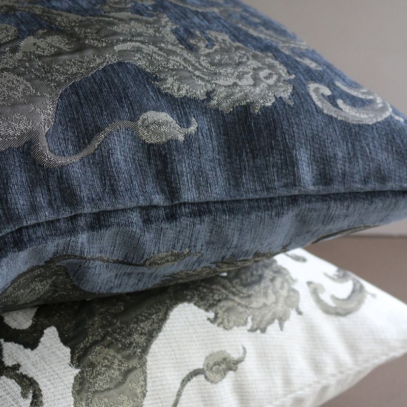 クッサンフィオリ チャコールブルー55×55