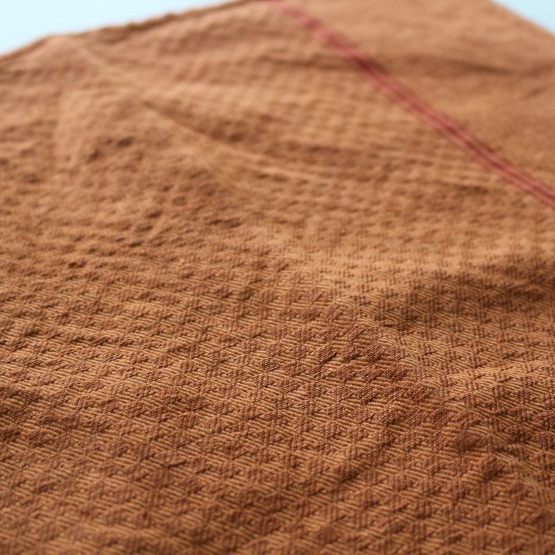 ヴィンテージキッチンクロス　オレンジ①