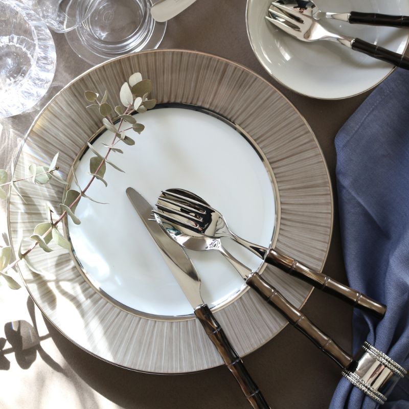 カトラリー バンブー/ブラウンパール