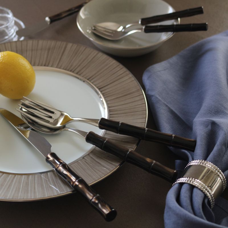 カトラリー バンブー/ブラウンパール