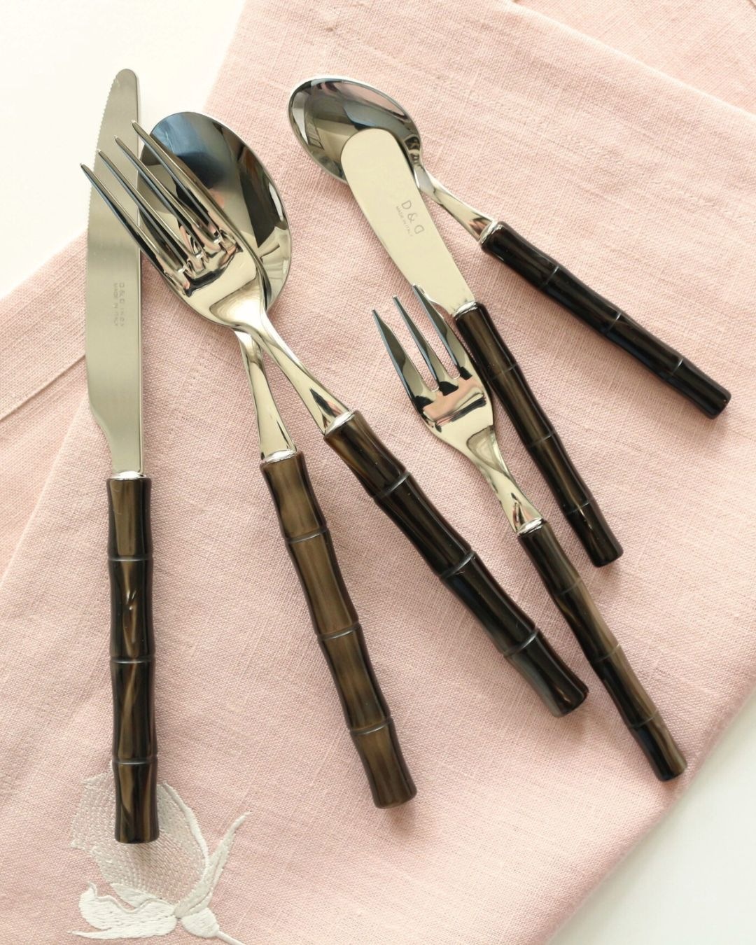 カトラリー バンブー/ブラウンパール