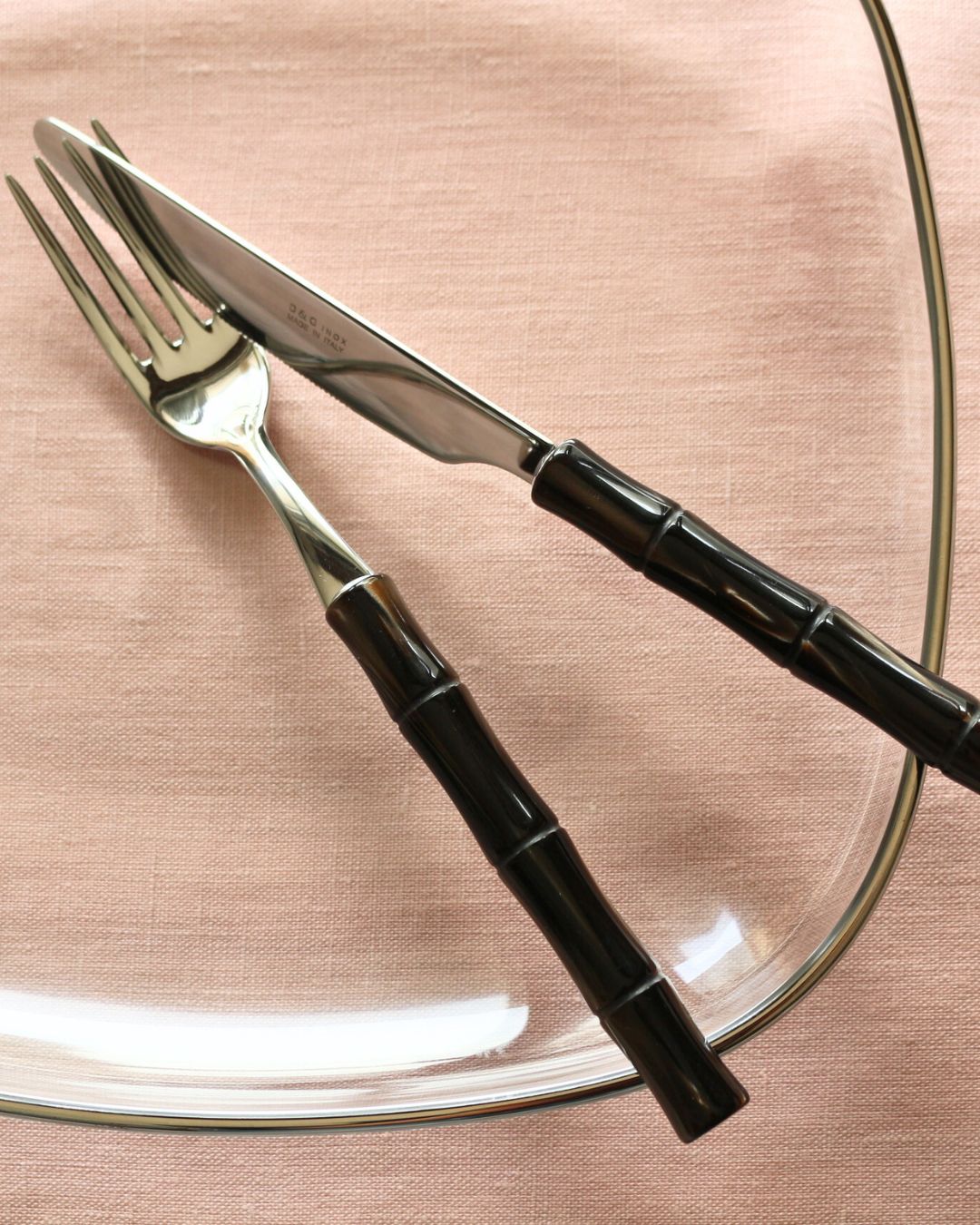 カトラリー バンブー/ブラウンパール