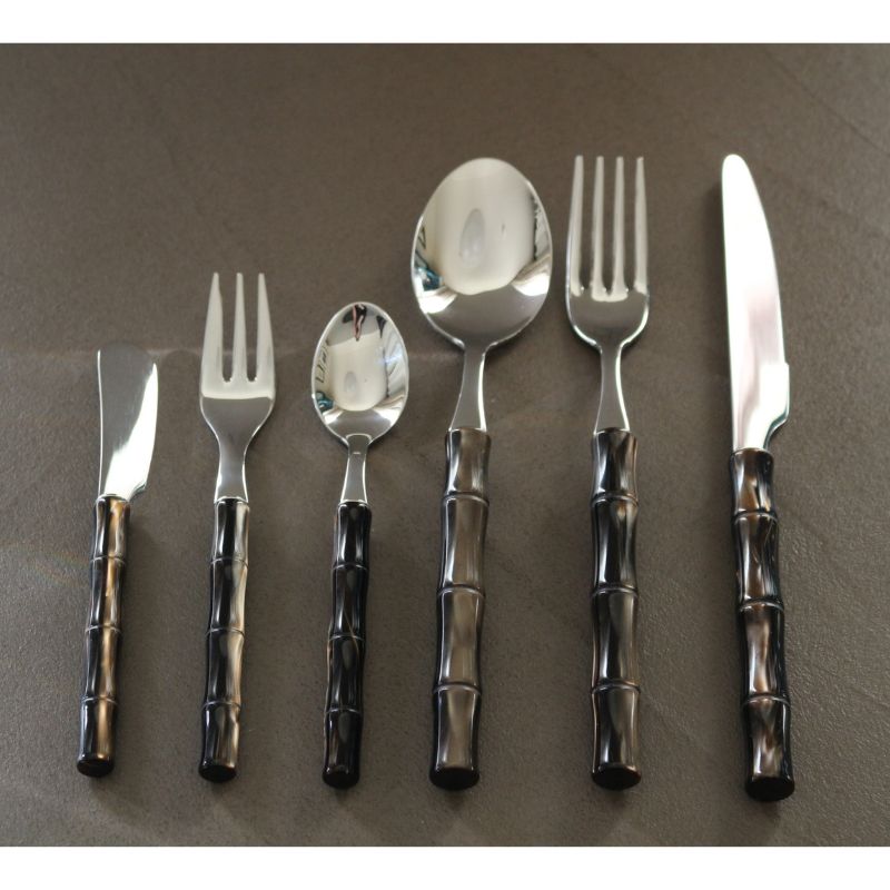 カトラリー バンブー/ブラウンパール