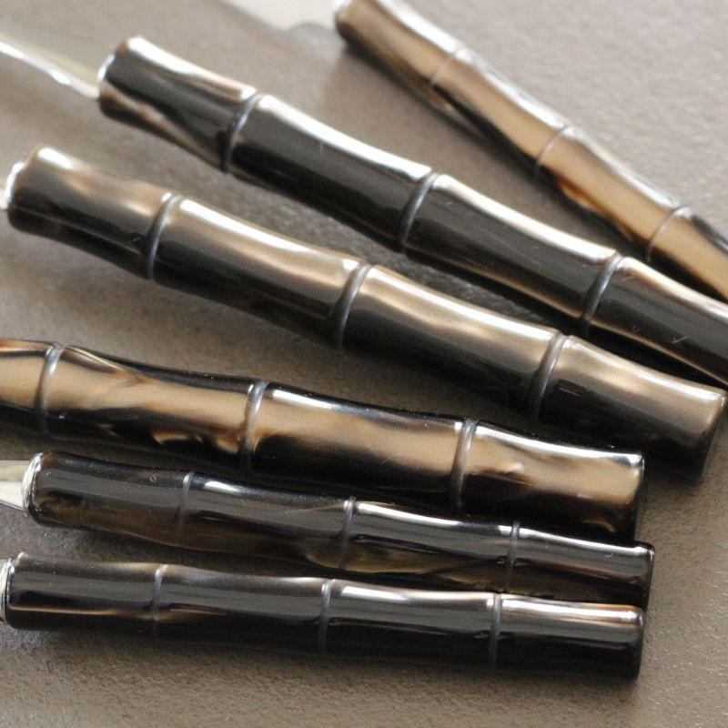 カトラリー バンブー/ブラウンパール