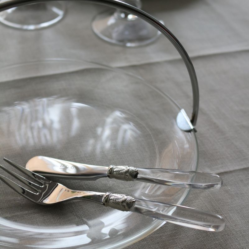 フルムーン プレートφ21cm バスケット/持手付