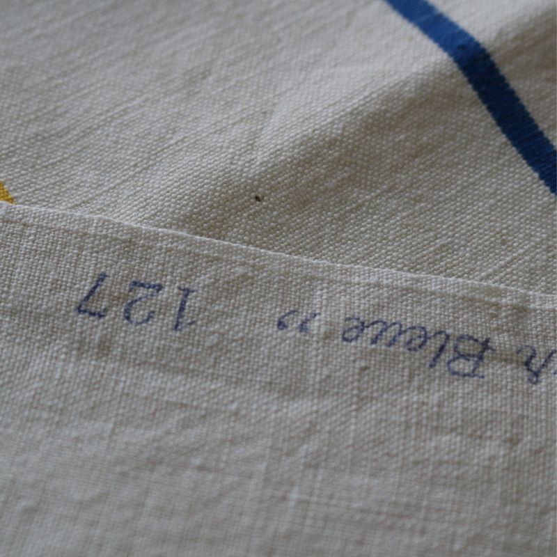 ヴィンテージキッチンクロス　クリーム