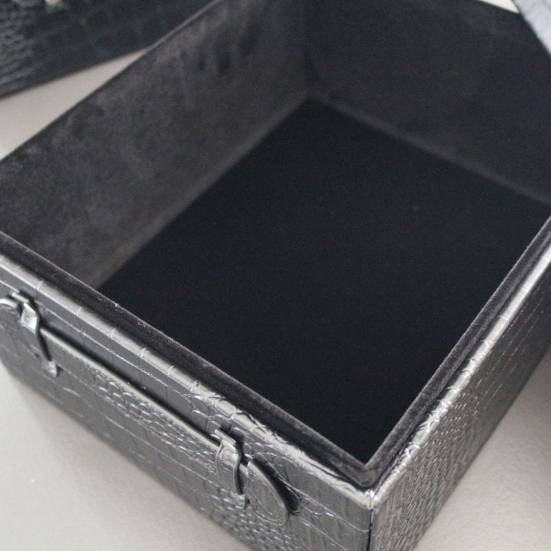 BOXクロコブラック