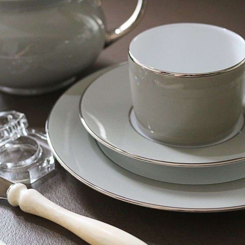 リモージュ ティーC&S プラティンパールグレイ