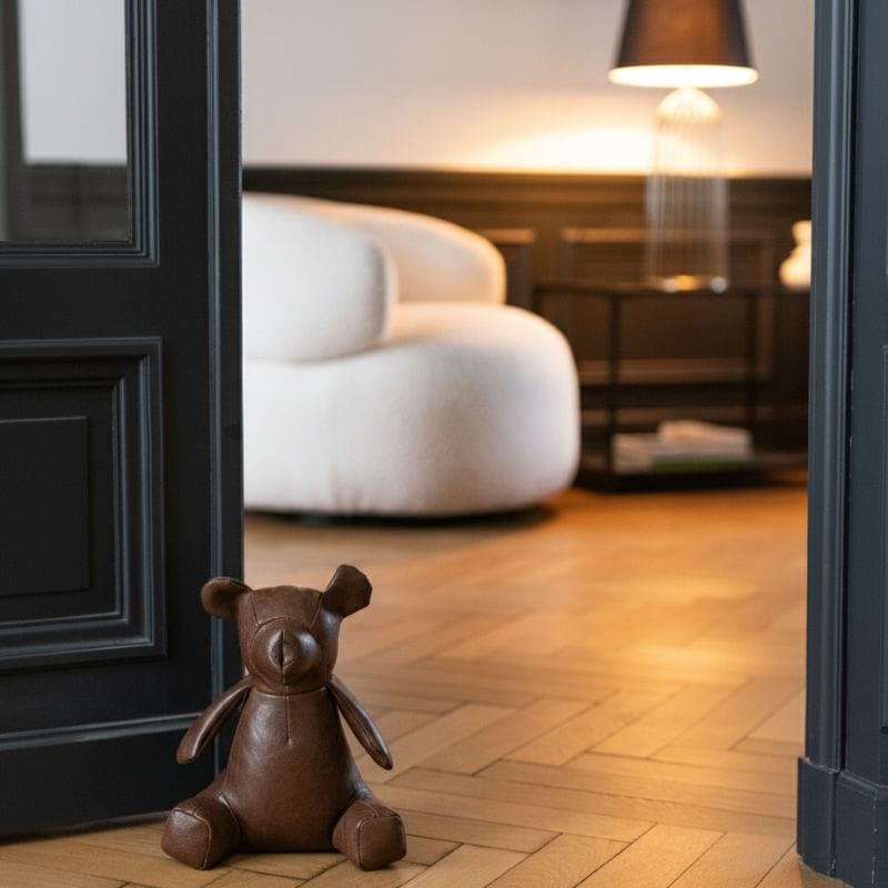 ドアストッパーベアブラウン