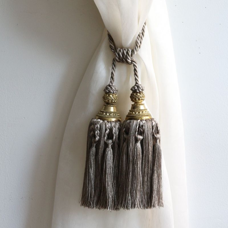 タッセル ダブルグレー