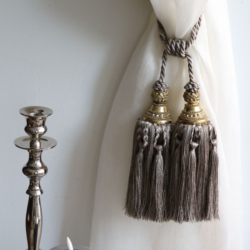 タッセル ダブルグレー