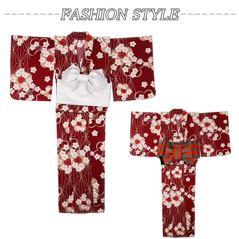プチプラレディース 着物 仕立て上がり 花柄 9点セット 浴衣・結び帯