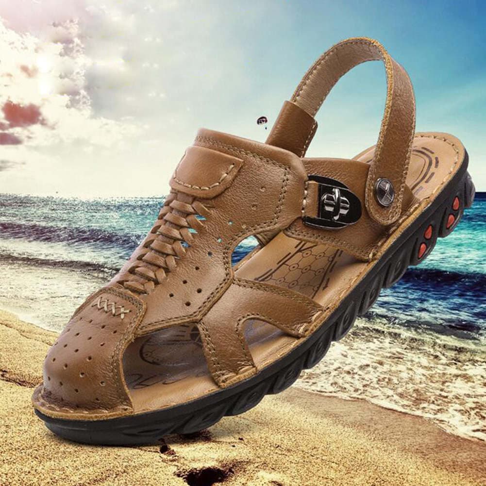プチプラメンズサンダル ビジネスサンダル ビーチサンダル 革サンダル カジュアルシューズ クッション性 紳士サンダル 通販