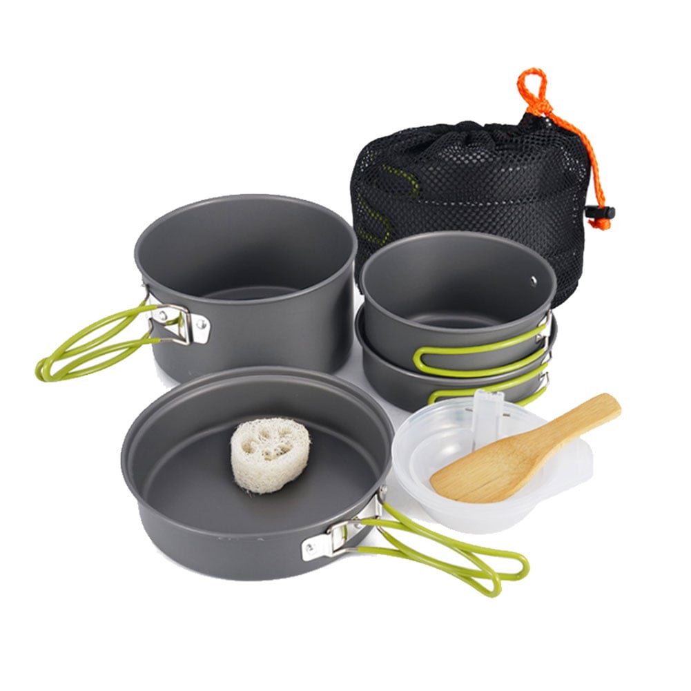 キャンプ調理器具セット プチプラアウトドア 調理器具 ハイキング調理器具 鍋 クッカー セット