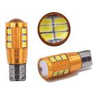 12V����T10/T16 CANBUS����󥻥顼��¢LED 3014SMD 30Ϣ ����� �ݥ������ �ʥ�С��� 2�ܥ��å�