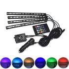 �⵱�� RGB �ɿ� �� LED �롼����� ������ LED ���� DIY �ɥ쥹���å� ������� ����ƥꥢ ­������ �ե����饤�� �����������å� �Ÿ� �ե륫�顼 ��⡼�� ��ñ����20cm*4��