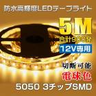 12V���� 5M �ڤäƻȤ���led�ơ���300SMD 5050LED����ߥ͡������ơ��ץ饤�� ��١���  �����ѥ󥴡���ɡ��ŵ忧��