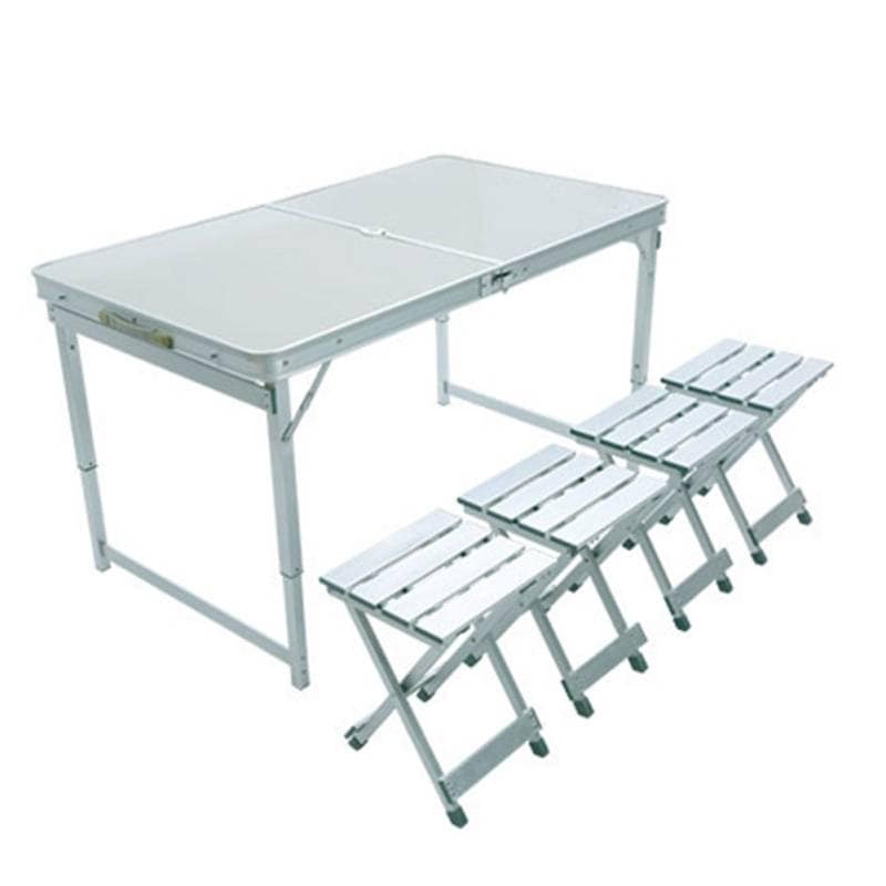 プチプラレジャーテーブル 折りたたみアルミテーブル チェア いす
