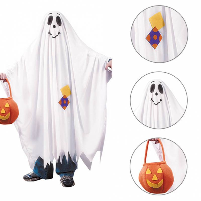 プチプラおばけ 衣装 コスプレ 仮装 ハロウィン仮装 ハロウィン衣装 お化け ゾンビ 死神 幽霊 変身マント かぼちゃ袋 コスチューム ハロウィン 子供用通販