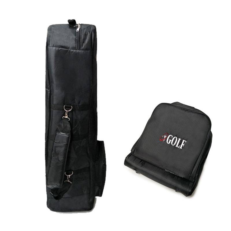 【美品】CLUBGLOVE 　ゴルフバッグ キャリーケース　トラベルカバー　黒 ハードシェル ゴルフ キャリーバッグカバー トラベルバック