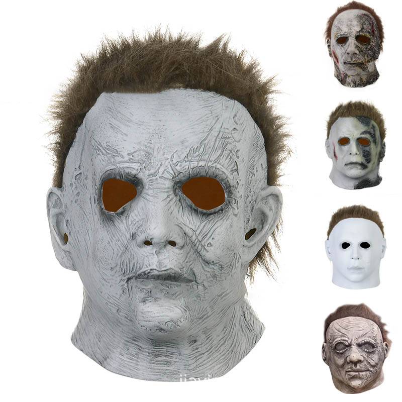 プチプラマスク ハロウィン ホラー フェイスマスク ラテックスヘッド