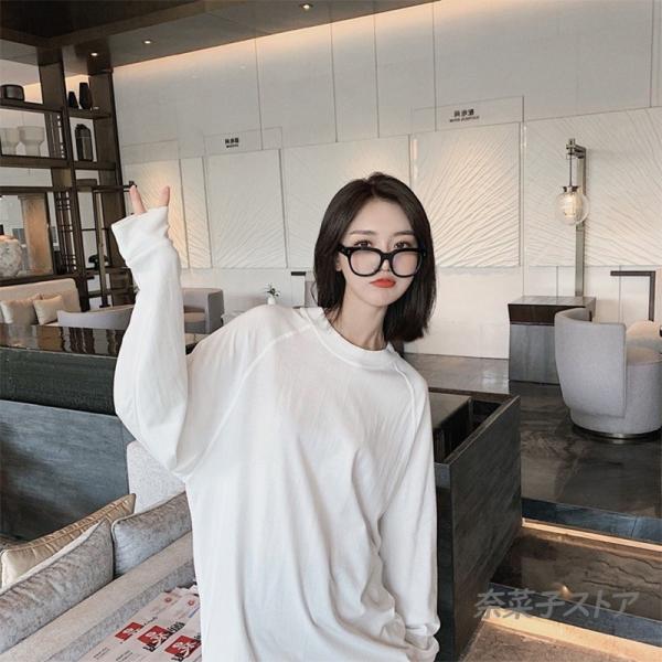 プチプラ送料無料 ロングTシャツ レディース ゆったりシャツ