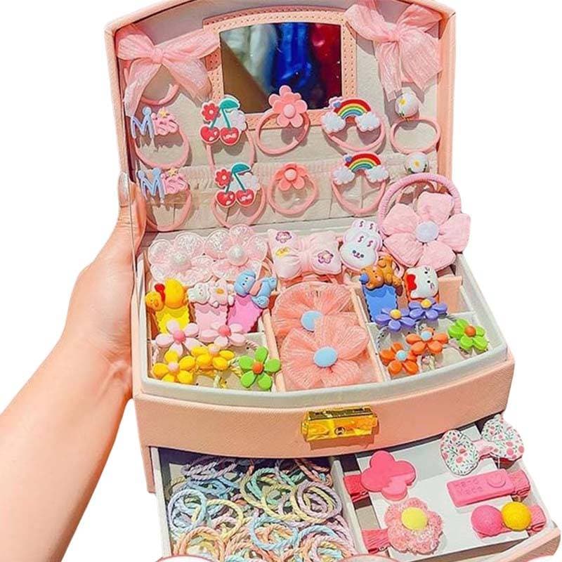 プチプラジュエリーボックス キッズ 宝石箱 こども ヘアアクセサリー