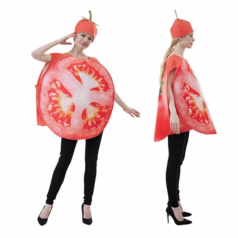 ハンドメイド 野菜 トマト コスプレ ハロウィン コスチューム 131