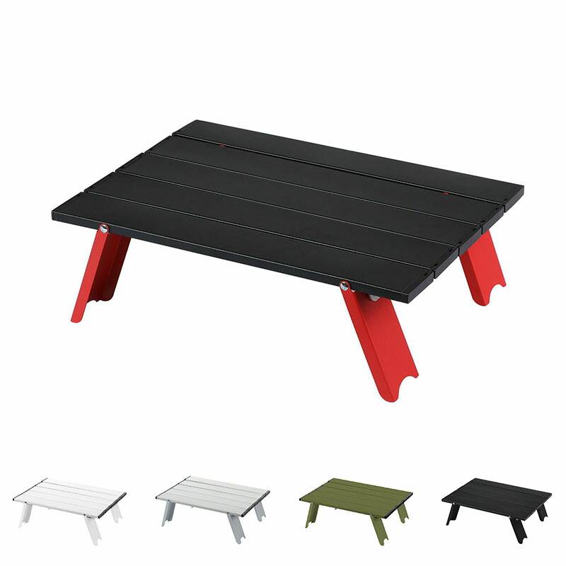 PTEROMY 折りたたみ式キャンプテーブル ポータブルビーチテーブル 超