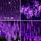 LED����ߥ͡������饤�� �ե�����饤�� ���Ρ��ե�����饤�� 50cm 8�� ή���� ή�� ���Ρ��ɥ��åץ饤�� ���ꥹ�ޥ� ���� �ɿ� �����б�