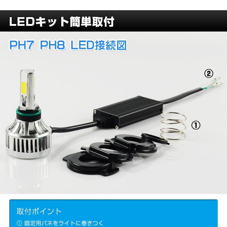 �ǿ����ɷ��Х�����ή��ľή�����Ѣ�LED�إåɥ饤��4000LMLED�Х����إåɥ饤�� M3S��ή������ H4/H4R1/PH7/PH8 H/L ��ѥե�����¢��ǥ� 1ǯ�ݾڡ�10P04Mar17