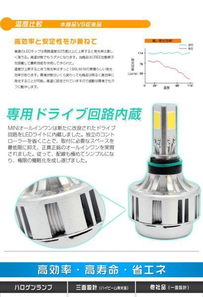 �軰�� 32W�ǿ���ǥ�3000LM �����߷� MiNi �Х�����LED�إåɥ饤��6000K  H4 H4R1 PH7 PH8 H/L ��ѥե�����¢��ǥ� 1ǯ�ݾڡ�