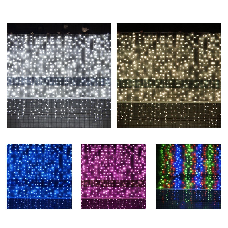 LED����ߥ͡������饤�� �����ƥ�饤�� ����ƥꥢ�饤�� ���ꥹ�ޥ� ����  �ɿ�  �����б�  8�������ѥ�����3m*3m300�塡����ߥ͡������