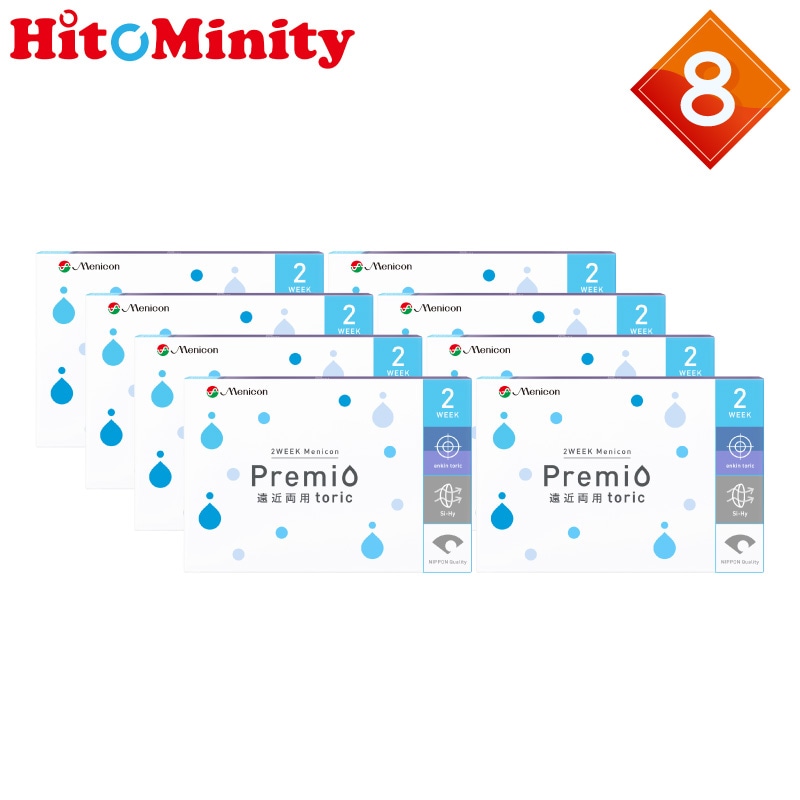 2ウィークメニコンプレミオ遠近両用トーリック ADD+1.00 6枚 1箱｜ヒトミニティ