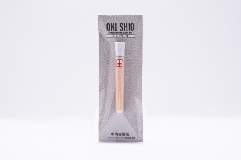 OKISHIO 牛肉専用オリジナルブレンド塩 3本入り 沖縄県産