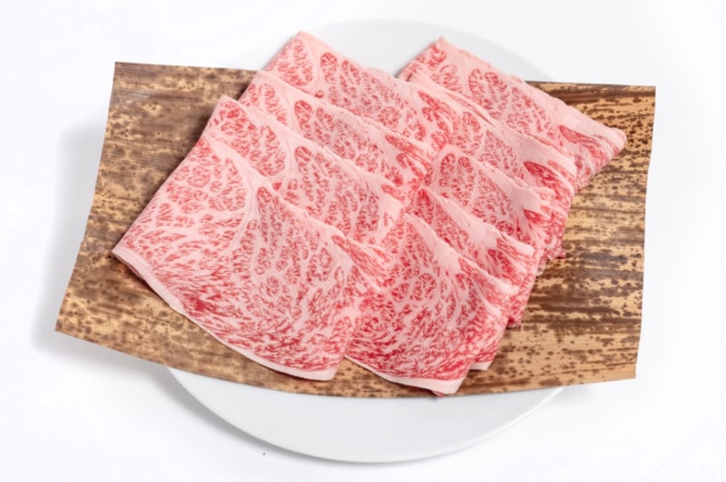 沖縄県産 黒毛和牛 ザブトン薄切り 500g（2～3人前）/牛肉専用オリジナル塩付き