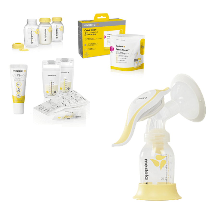 美品　Medela Swing Flex 電動搾乳機　ボトルセット メデラ medela 電動搾乳機 付属品完備 美品 Medela Swing Flex 電動搾乳機