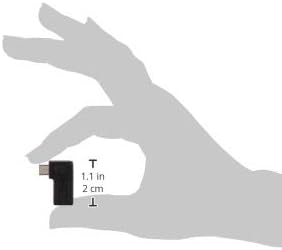 【500円ポッキリ】変換名人 スマートフォン 変換アダプタ 水平90度 RIGHTward USBMC-RLF