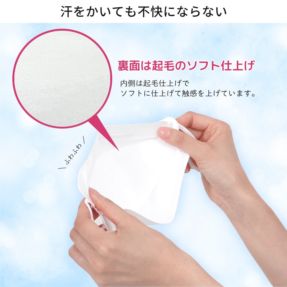 Aeras アエラス マスク MCH-A153 50枚 kf94 大人用 不織布  立体 3Dマスク 花粉 風邪 飛沫 ウイルス  韓国製 韓国マスク