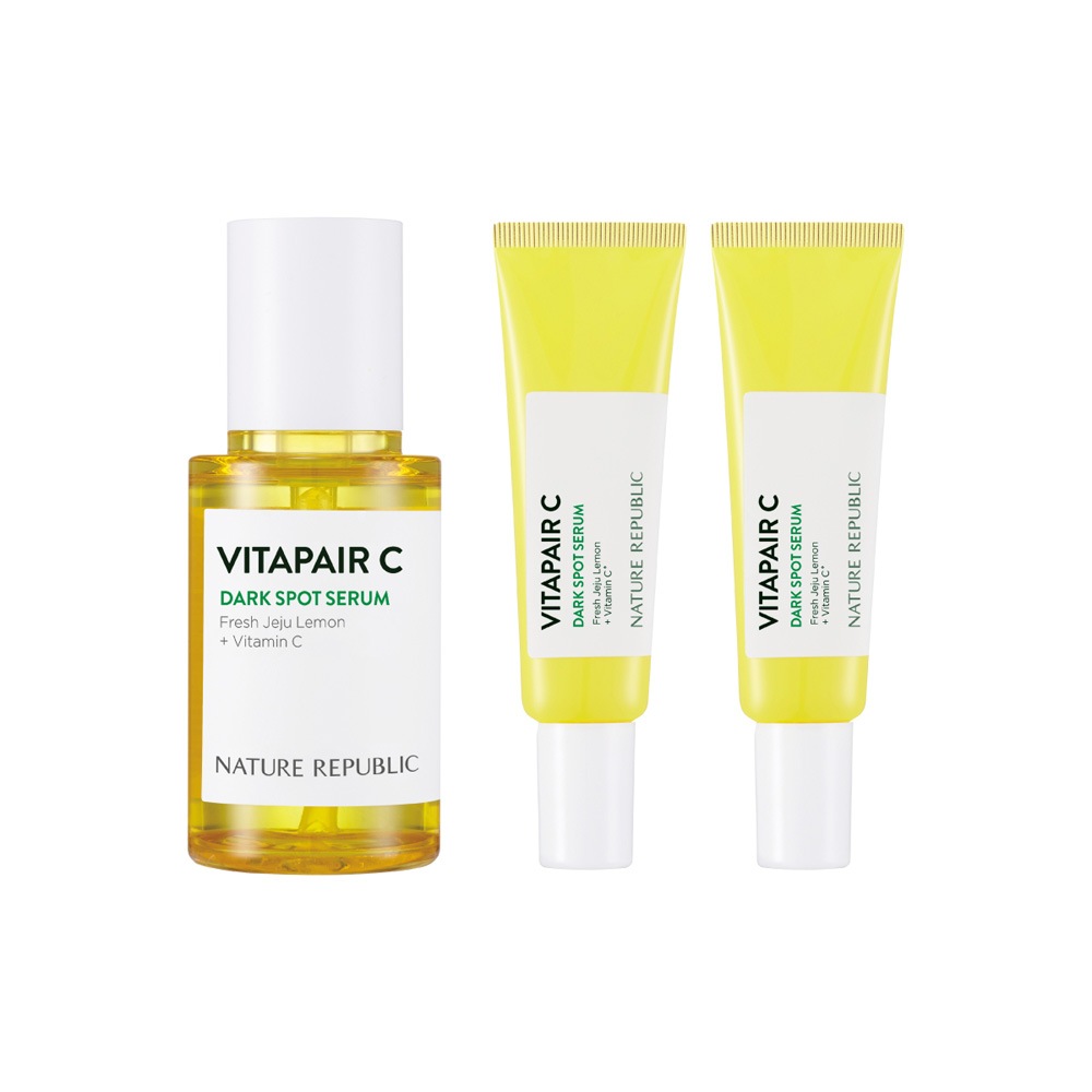 ネイチャーリパブリック ビタペアC集中美容液スペシャルセット 45ml+10ml×2 NATURE REPUBLIC ビタミンC誘導体 グリーンレモン CICA シカ 低刺激 くすみ ツヤ肌 乾燥肌 スキンケア 韓国コスメ